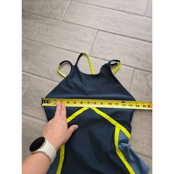 Women's Sweaty Betty‎ Medley One Piece Swimsuit Blue Size Small - Picture 3 of 8